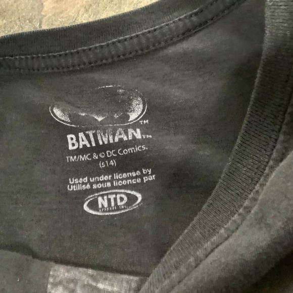 TWO Batman Tees 1X Small &  Medium - Picture 6 of 8